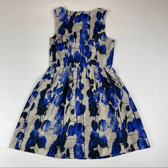 Kenzie Party Dress Prom Knee Length Fit Flare Silver Women’s Size Small - Picture 2 of 11